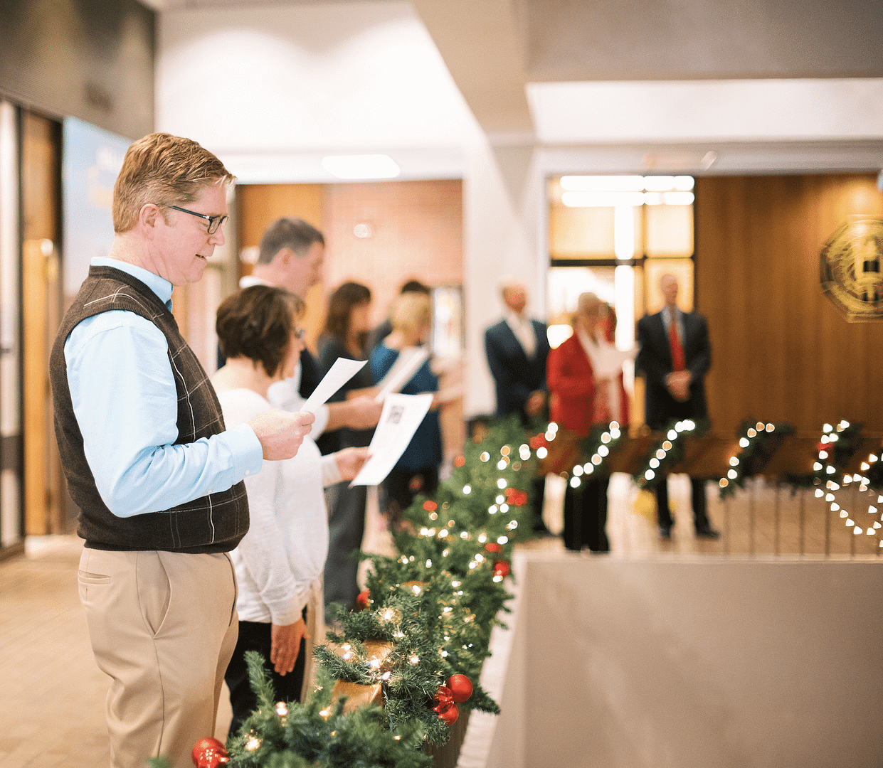 Decker Caroling Carolers in Decker