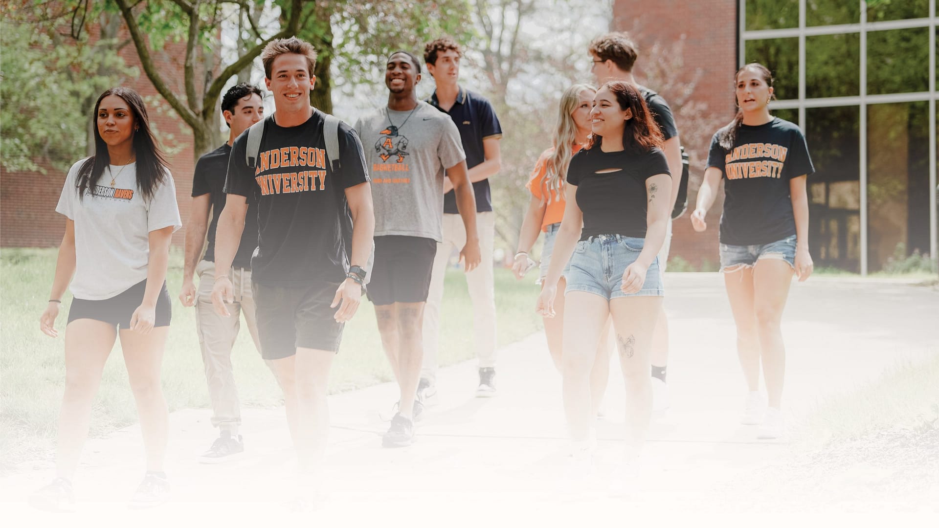 Au students in the valley