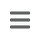 Menu icon. Three horizontal gray lines.