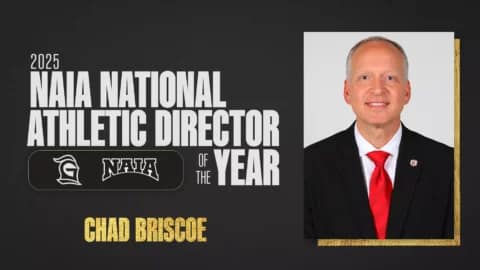 Chad Briscoe Honored as NAIA Athletic Director of the Year