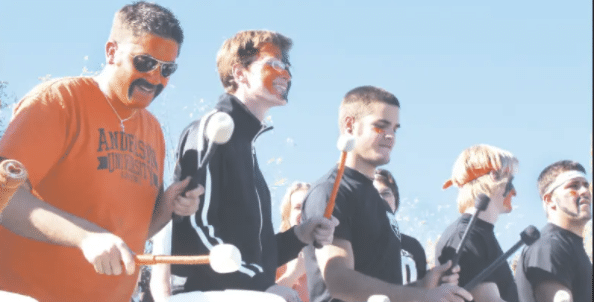 Drumline students