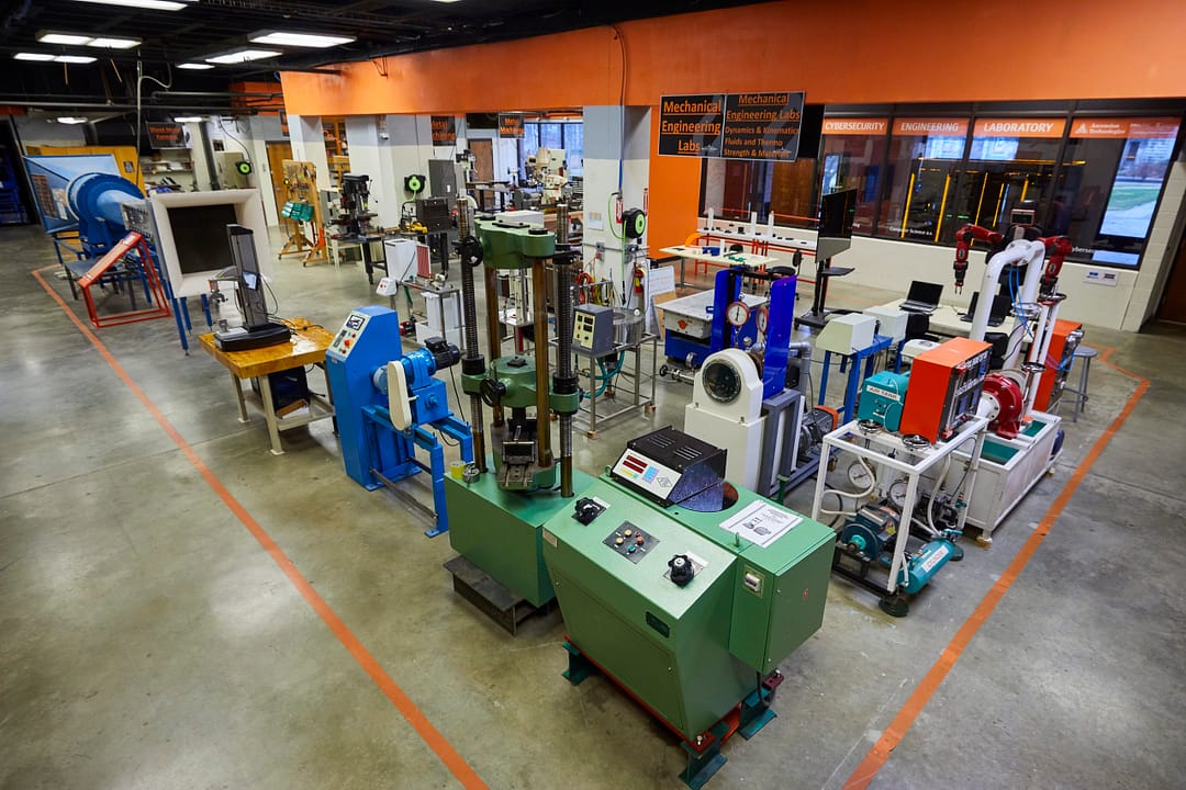Mechatronics Engineering Lab and Test Equipment