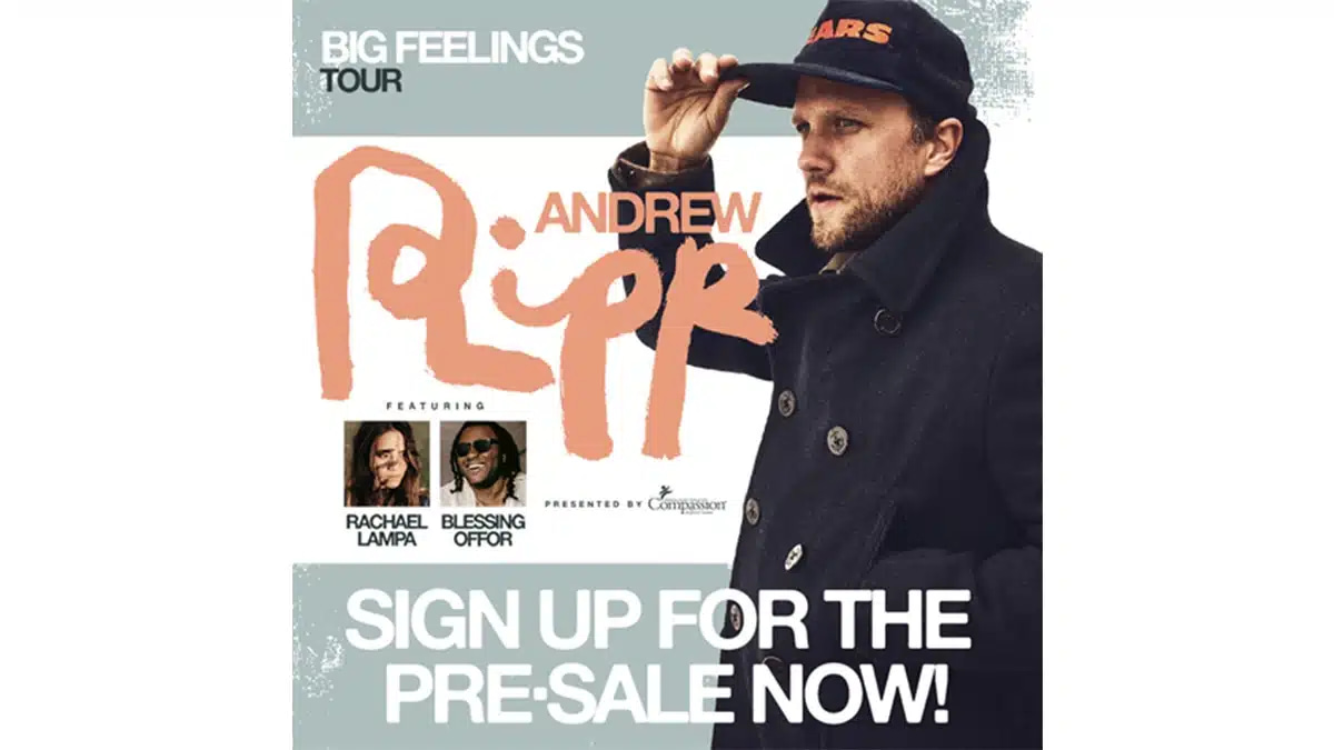 Andrew Ripp tour ad