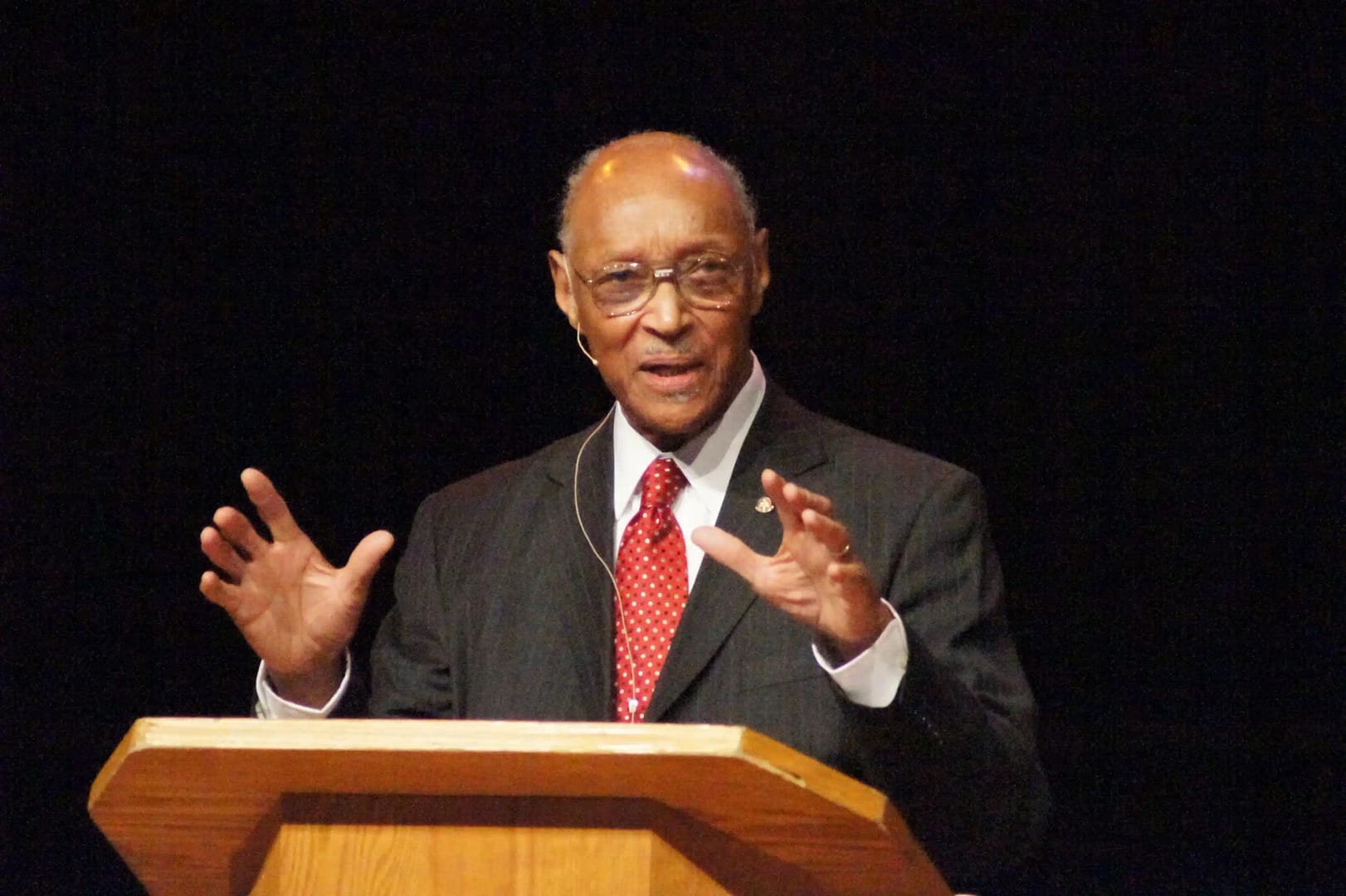 James Earl Massey preaching