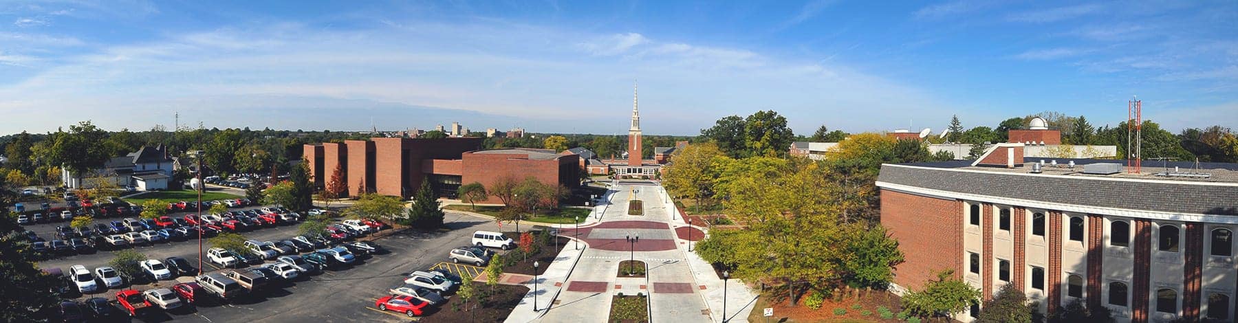 5th Street Panorama of campus