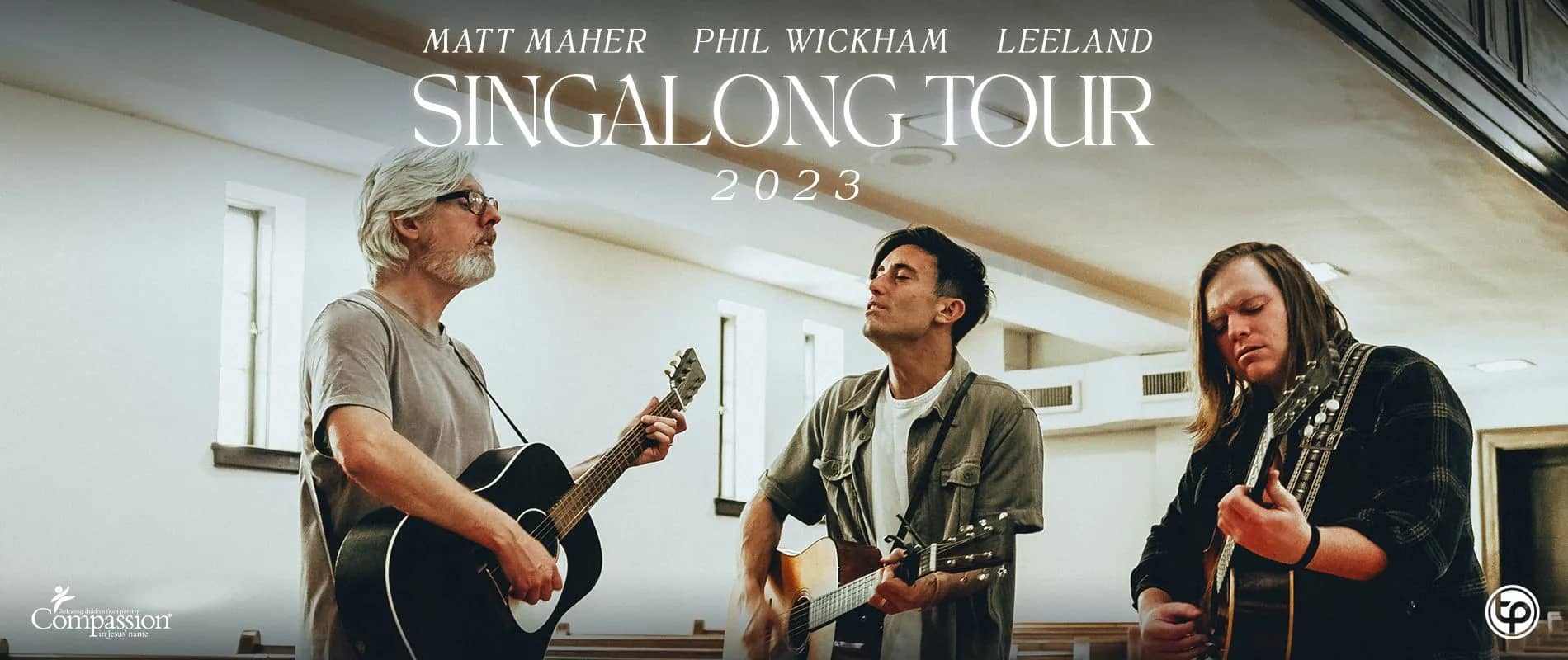 Matt Maher, Phil Wickham, Leeland playing music together