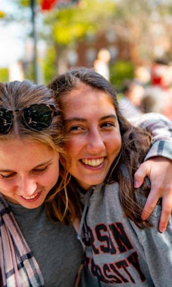 Anderson University-students celebrating