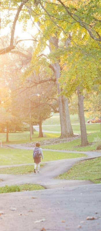 Business student at Anderson University